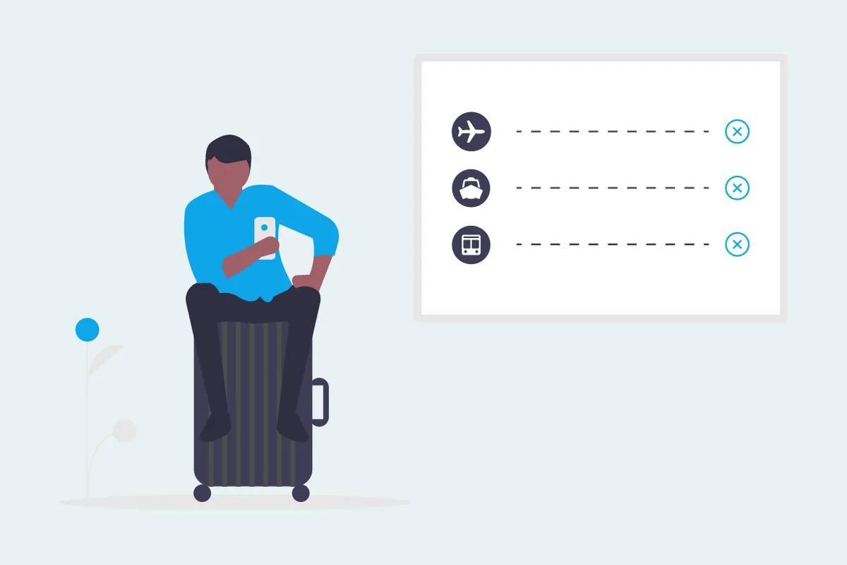 Delay, missed connection, interruption: three benefits people treat as one